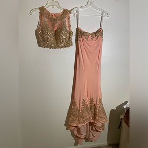 Two Piece Prom Dress